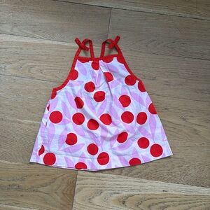 JACADI girls cherry top